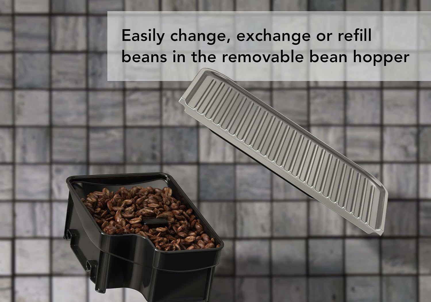 Kitchenaid Fully Automatic Espresso Machine KF6 - Stainless Steel (5KES8556ASX) image number 4