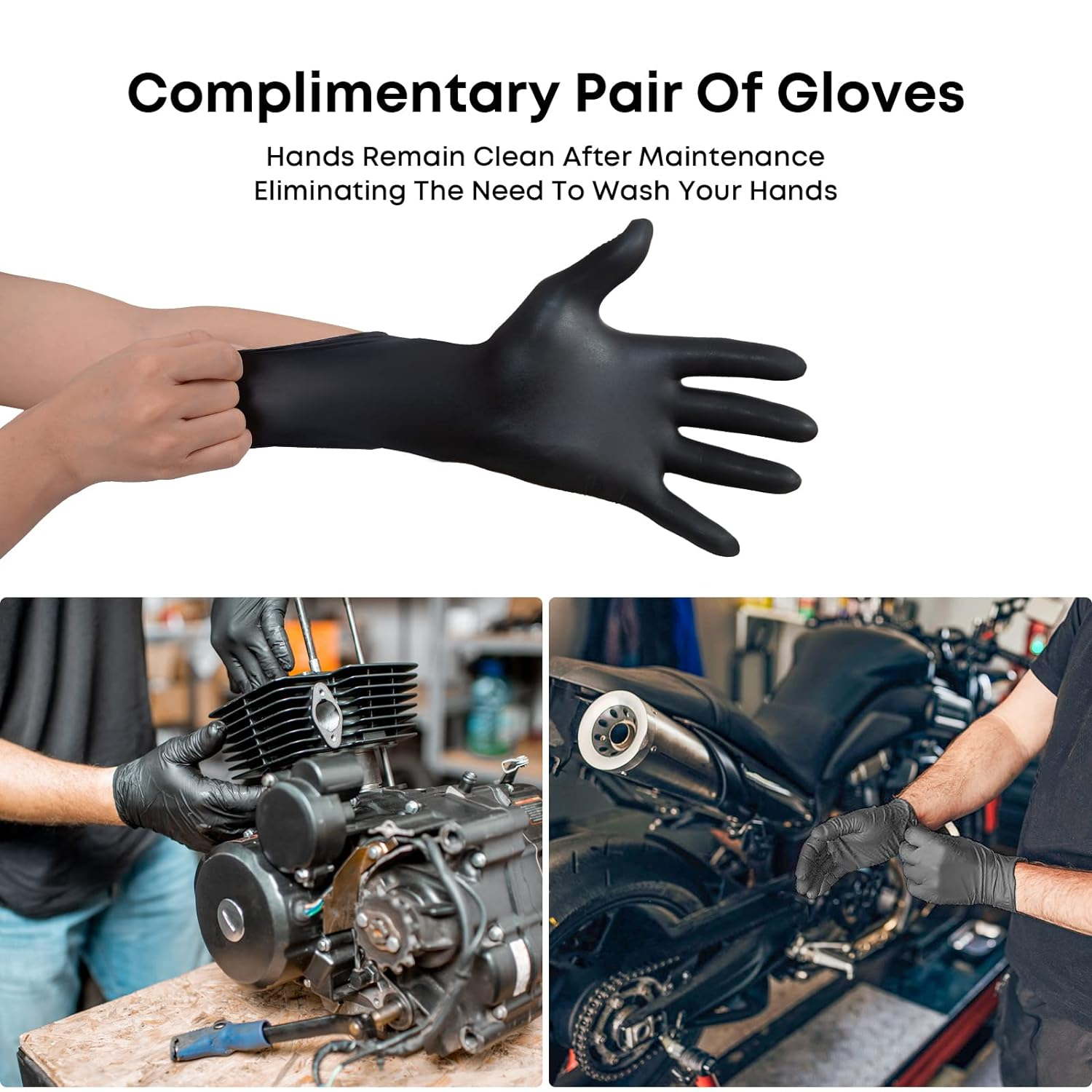 Harley Exhaust Gasket Seal Tool and Tapered Gasket - Red - Fits 1984-2023 Models (Silver) image number 4