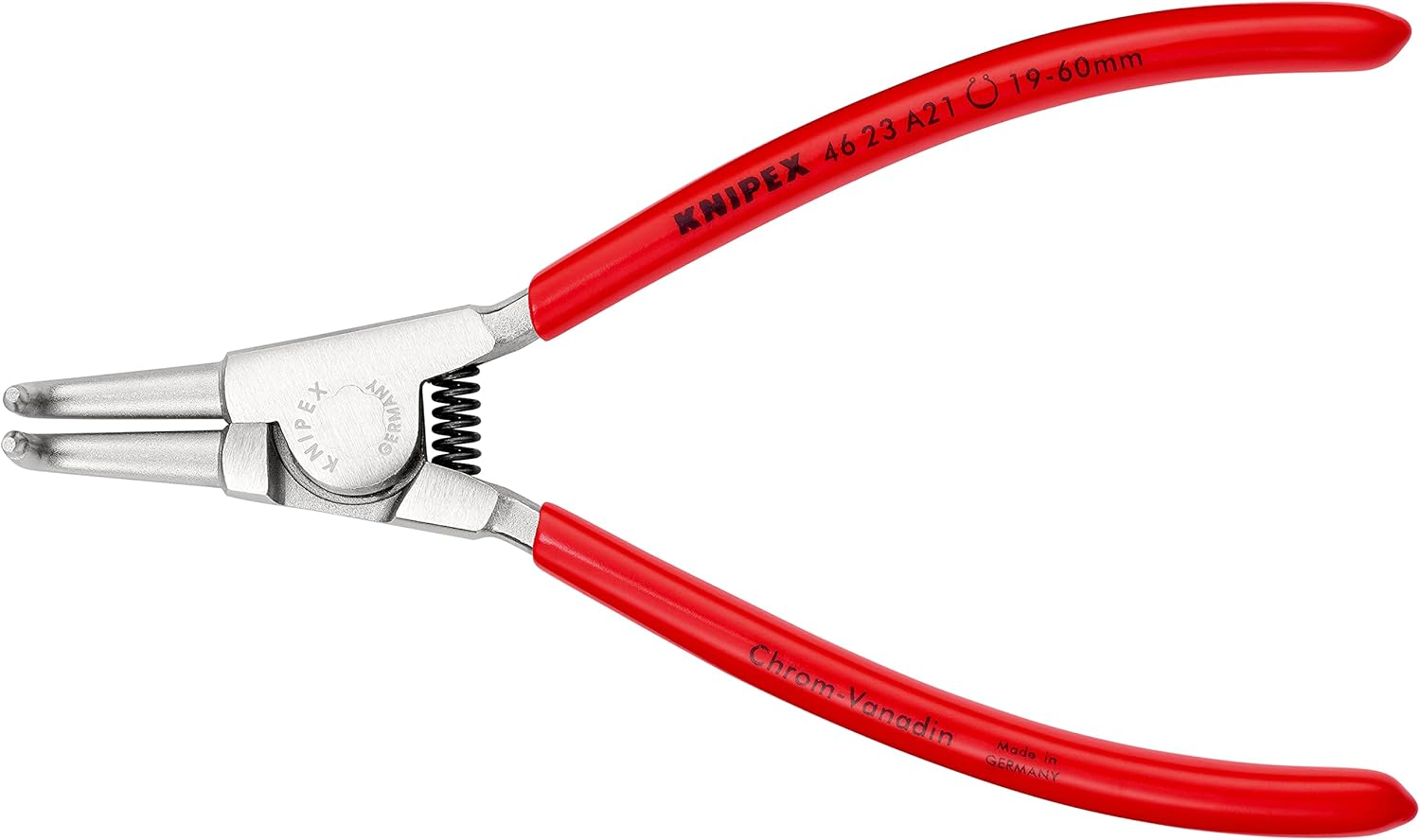 Knipex 46 23 A21 External Bent Circlip Plier, 170 Mm Length