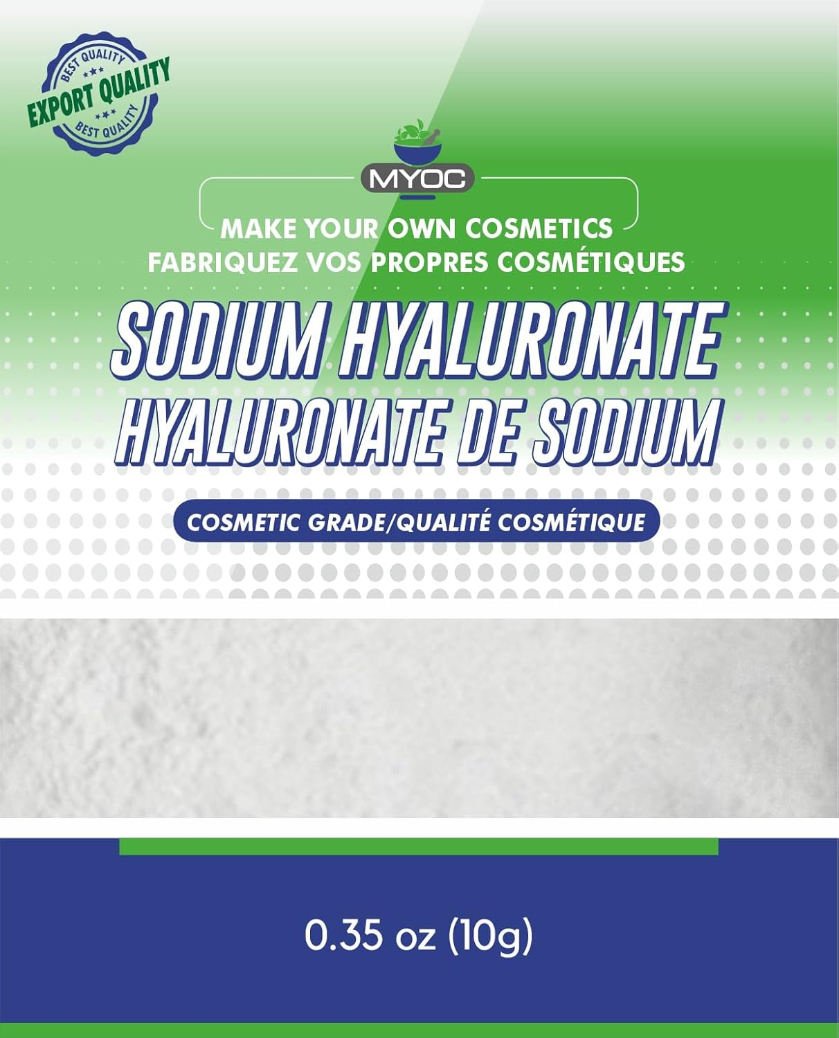 Sodium Hyaluronate Powder(Hyaluronic Acid Powder) | Sodium Hyaluronate Cosmetic Grade- Perfect Ingredients for Skin Hydration& Moisturization (10 G) image number 3