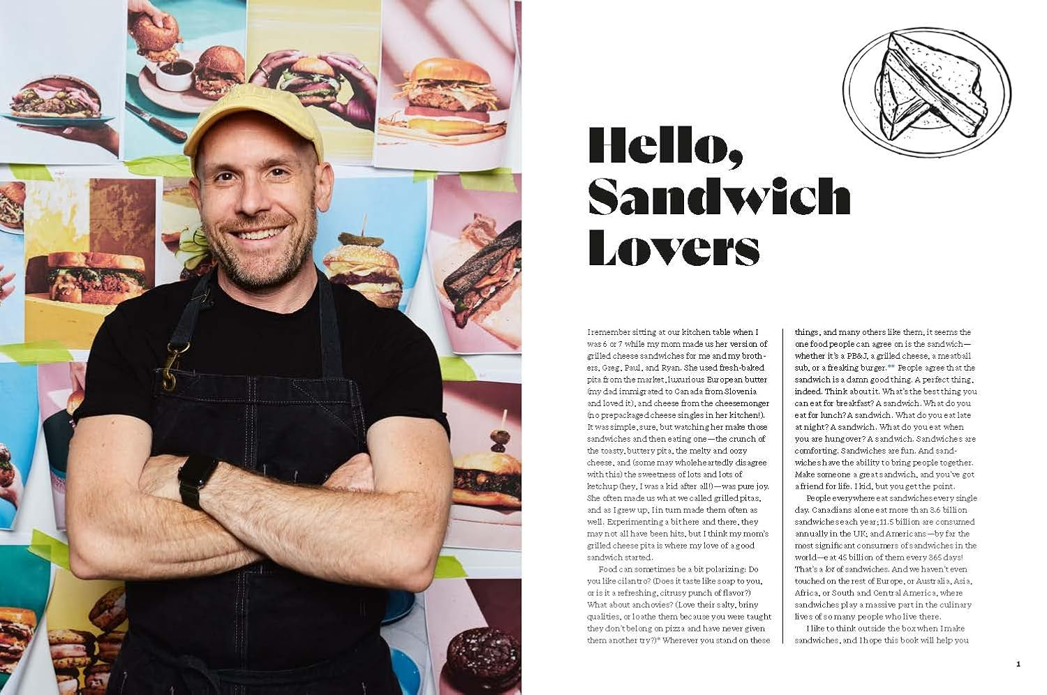 The Book of Sandwiches: Delicious to the Last Bite: Recipes for Every Sandwich Lover image number 1