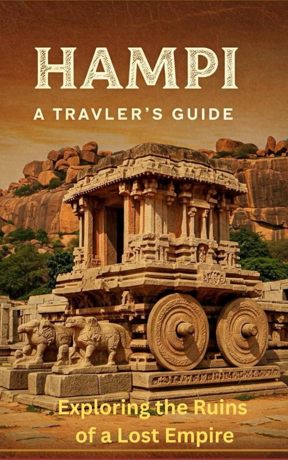 HAMPI : a TRAVELER'S GUIDE: Exploring the Ruins of a Lost Empire Where Stones Speak and Time Stands Still image number 1