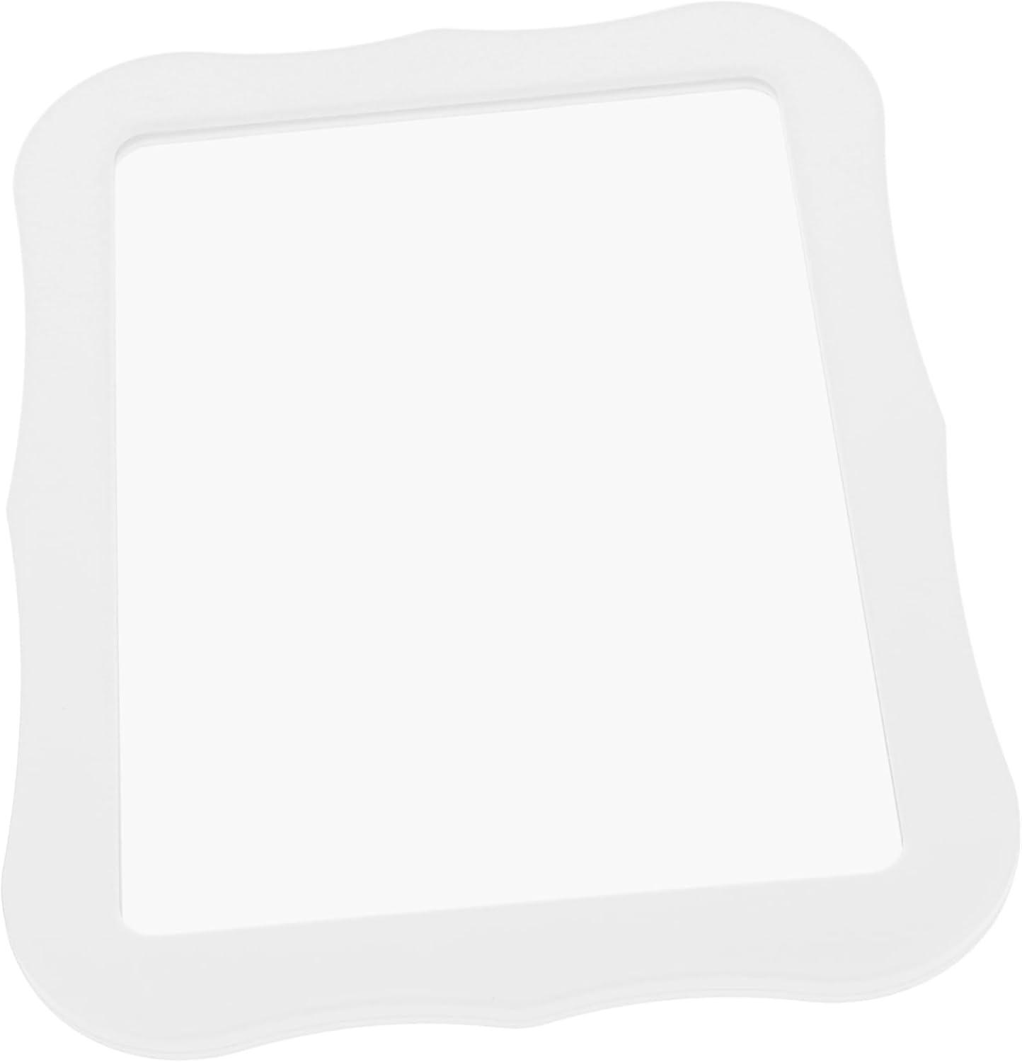 ULTECHNOVO Magnetic Mirror for Locker 5X7 Inch Orange Decorative Cabinet Mirror Magnetic Dressing Table for Home Office School Use