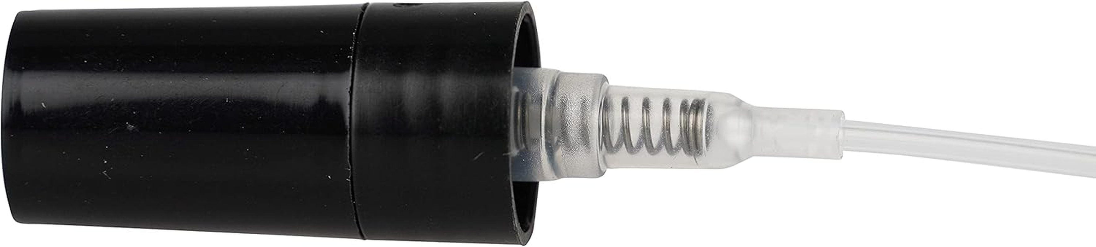 【AU STOCK】50 X Clear Glass Tester Spray Perfume Bottles with Black Atomizer and Overcap | Refillable Travel Spray Empty Bottle for Perfume (50, Clear with Black Atomizer) image number 2