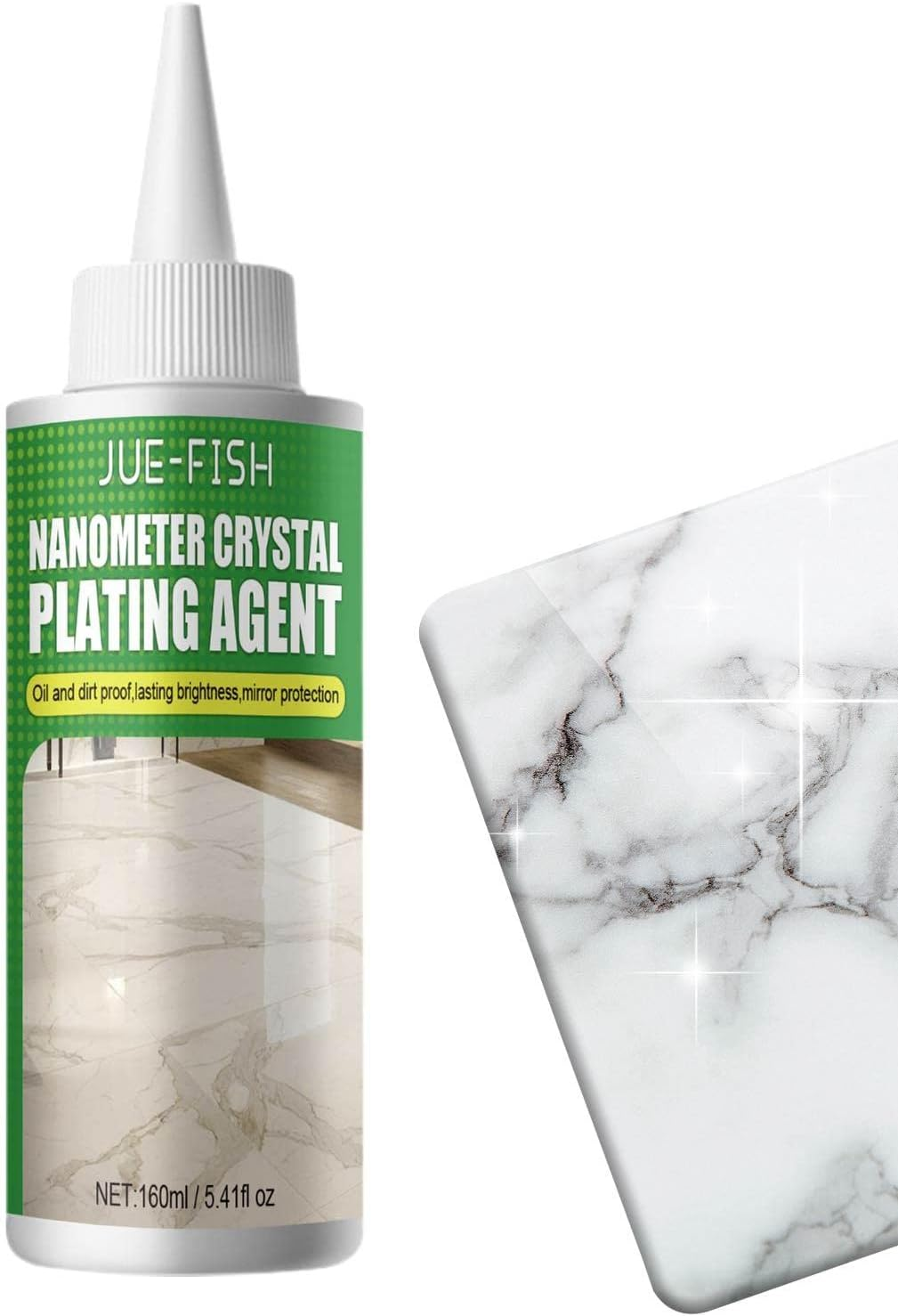 Stone Crystal Plating Agent | Marble Polishing Nano Crystal Liquid | Marble Nano Crystal-Plating Agent, Coating of Stone Nanocrystals | Tile Scratch Repair Brightening Restoration