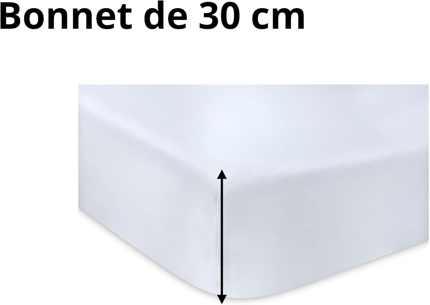 STOF - Fitted Sheet - Size 180 X 200 Cm Large 30 Cm - Cotton Percale Quality - 100% Oeko-Tex Certified Cotton - Mustard Colour - Elysee Model - Bed Linen for Home - Soft and Comfortable image number 1