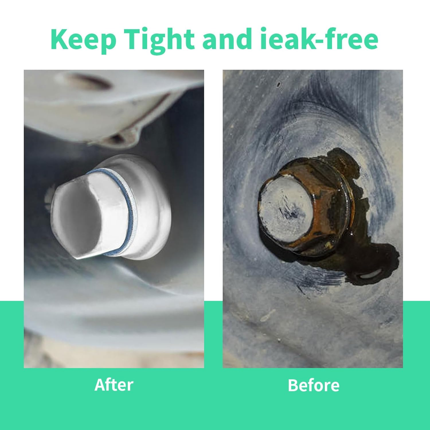 MAEZOE 24Pcs 90430-12031 Oil Drain Plug Gaskets for Toyota Lexus &ndash; OEM Fit Crush Washer Seals for Oil Changes, Durable Aluminium Gasket Set for DIY & Mechanic Use