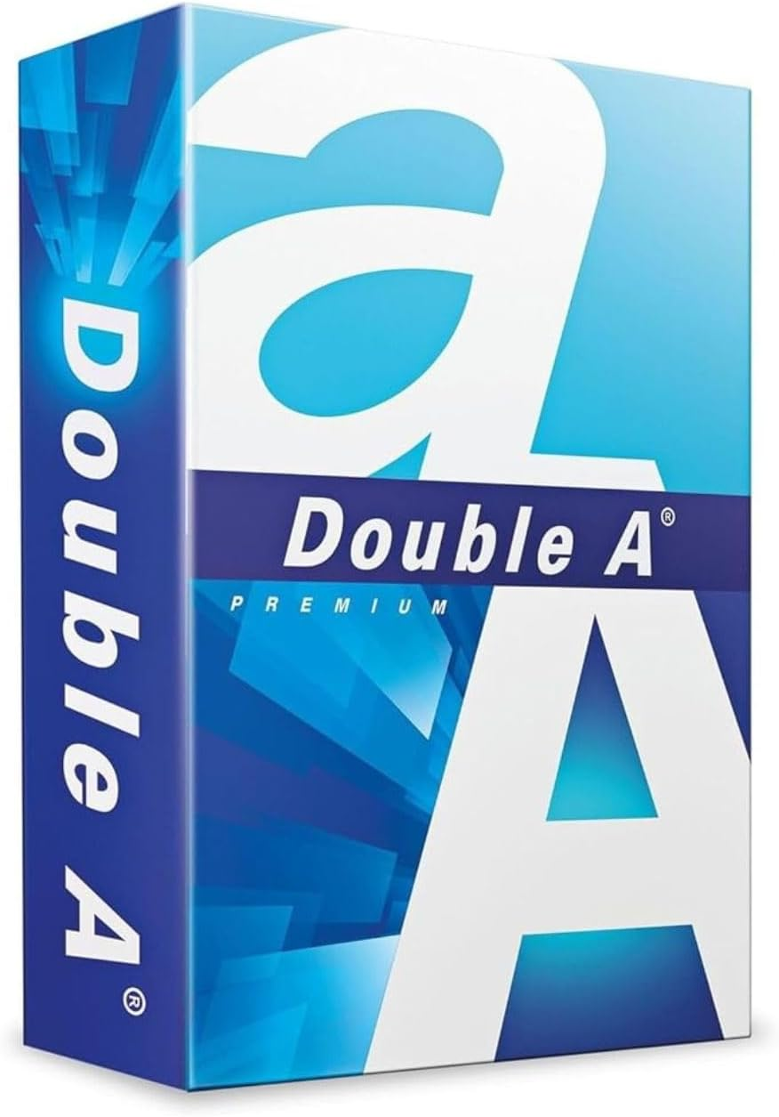 Double a Premium 80 GSM Copy Paper, White, A5 Size (500 Sheet) image number 2