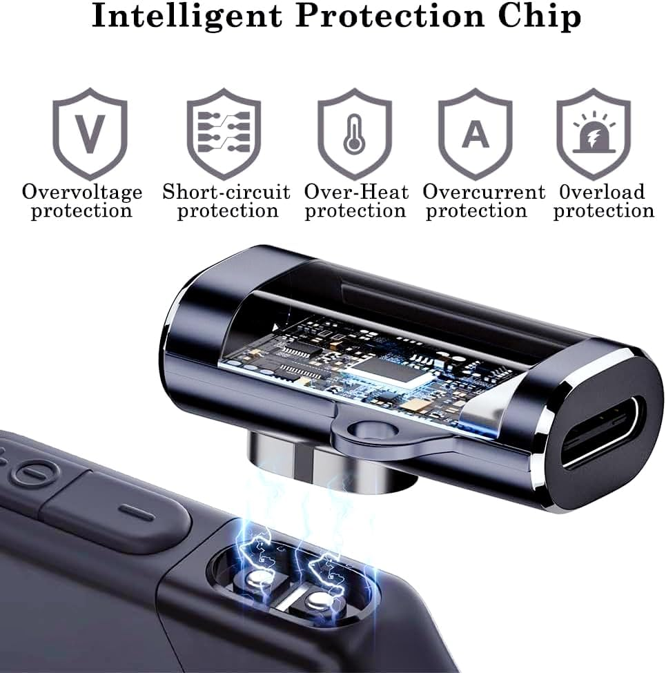 Sweguard Shokz Headphone Charger Adapter 3-Pack USB C Charging Adapter to Shokz Magnetic Converter Compatible with Aftershokz Aeropex, Shokz Openrun Pro/Air/Mini, Opencomm 2/UC image number 1