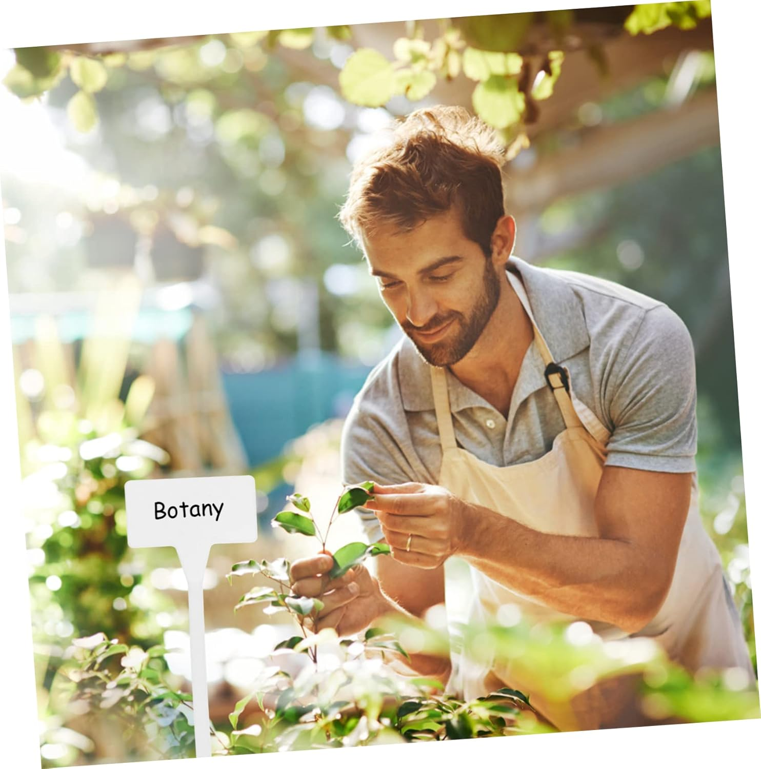 Plant Tags 10 Pack Garden Labels Gardening Accessories Tree Labels Plant Markers Decorative Garden Tags image number 5