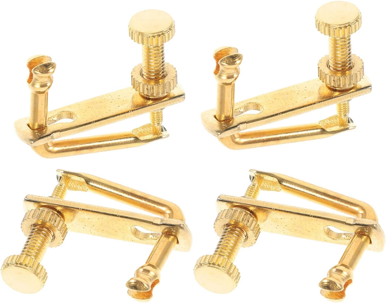 Abaodam 4Pcs Violin Tuners Metal String Adjusters Fine Tuners Keys for Violins Accessories image number 6
