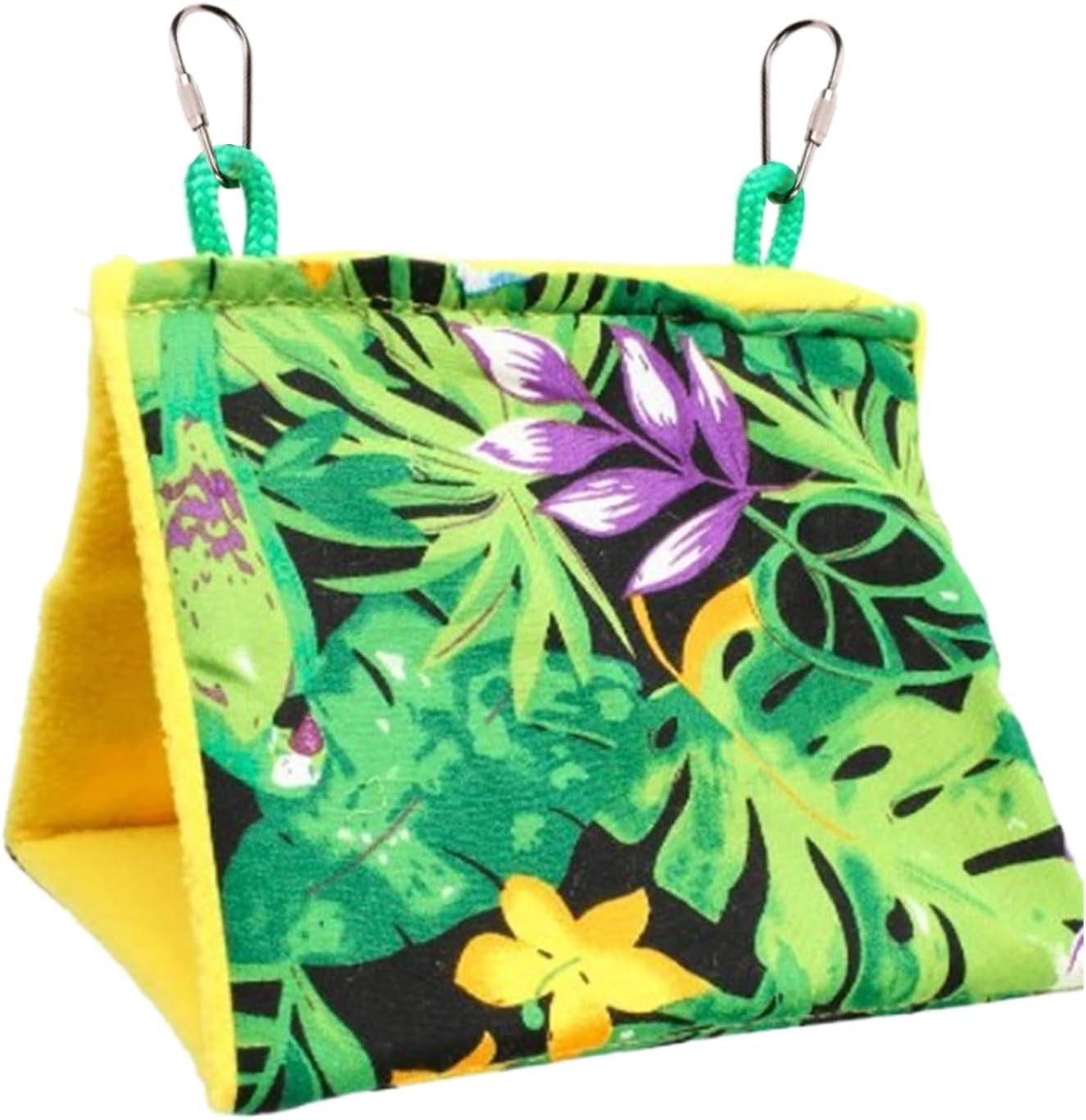 Bird Bed | Bird Hut Hammock Sleeping Bed | Warm Snuggle Tent for Pet Lovebirds Cockatiel Cockatoo African Grey Finch Conure Macaw Parakeet image number 4