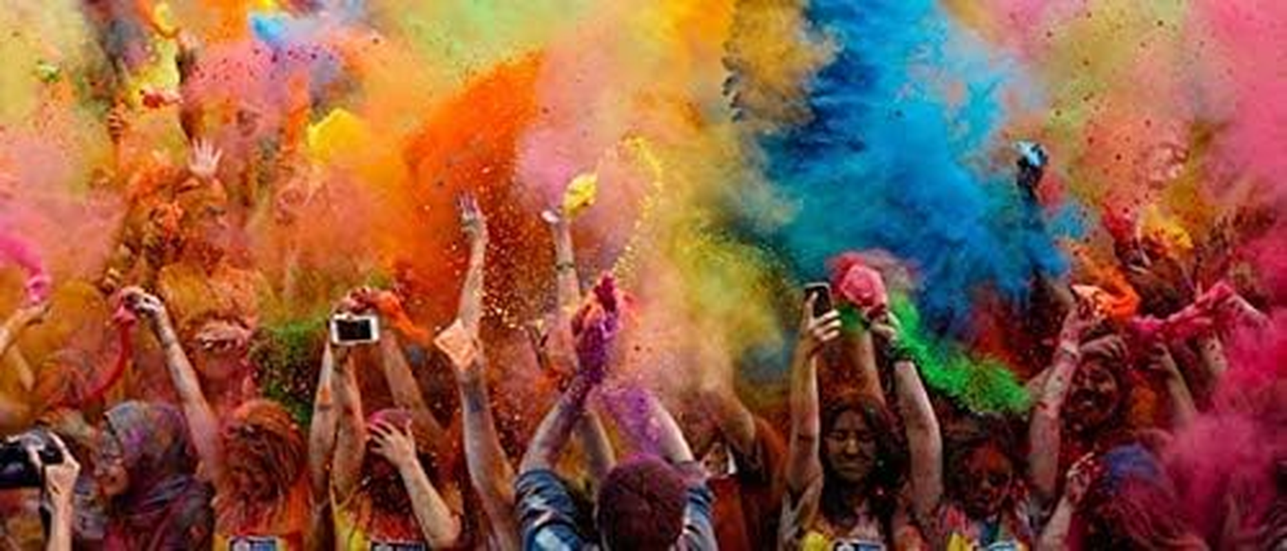 OMG DEAL Gulal Holi Powder-Gulal Colour Powder - Pack of 5, 100G Each, Festival Colours Colour Powder image number 1