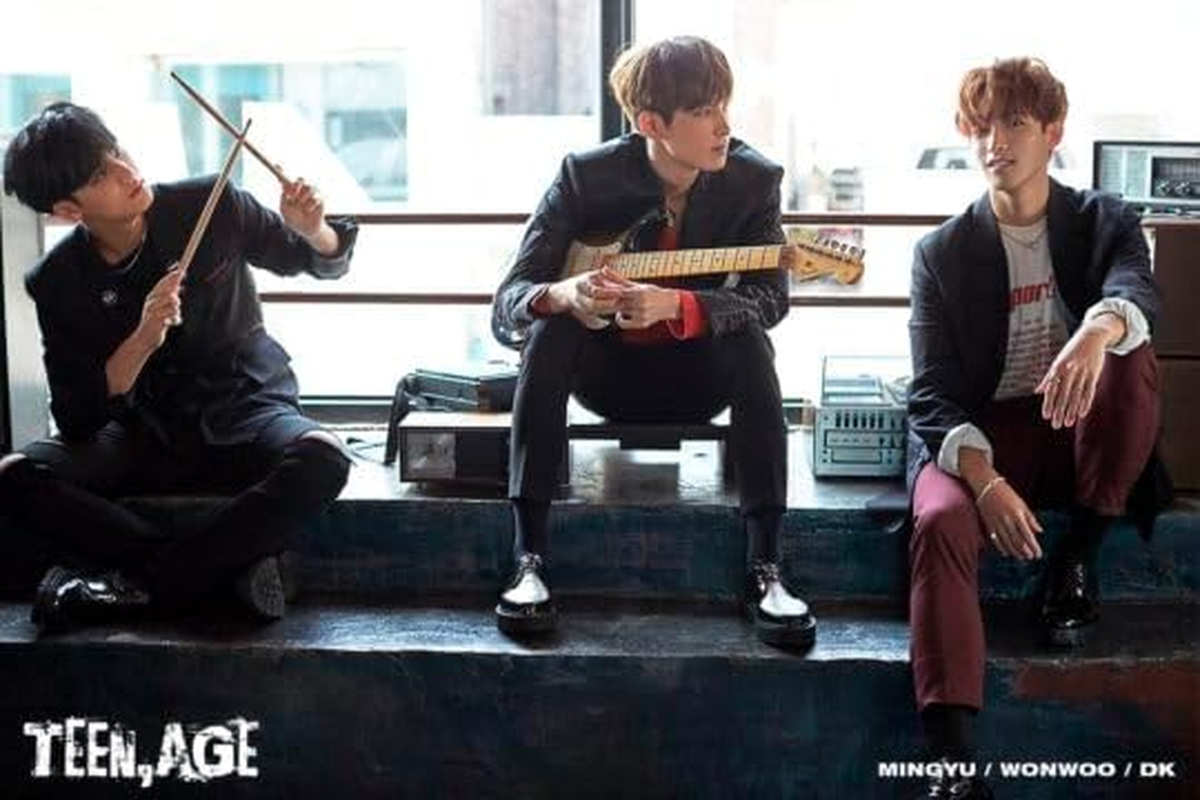 SEVENTEEN TEEN, AGE Reissue 2Nd Album GREEN Version Cd+1P Folding Poster on Pack+120P Photobook+16P Lyrics Paper+1P Photocard+1Ea Portrait Desktop Stand+1Ea Name Sticker+Tracking Sealed SVT image number 1