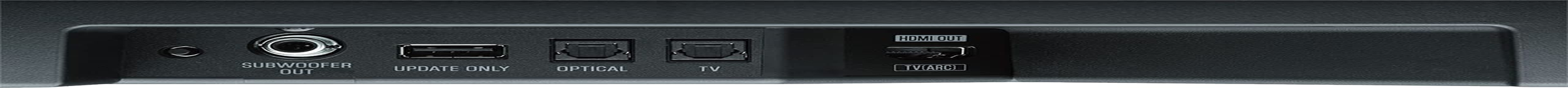 Yamaha SR-B20A Sound Bar with Built-In Dual Subwoofer, DTS Virtual:X and Bluetooth Streaming, Black image number 2