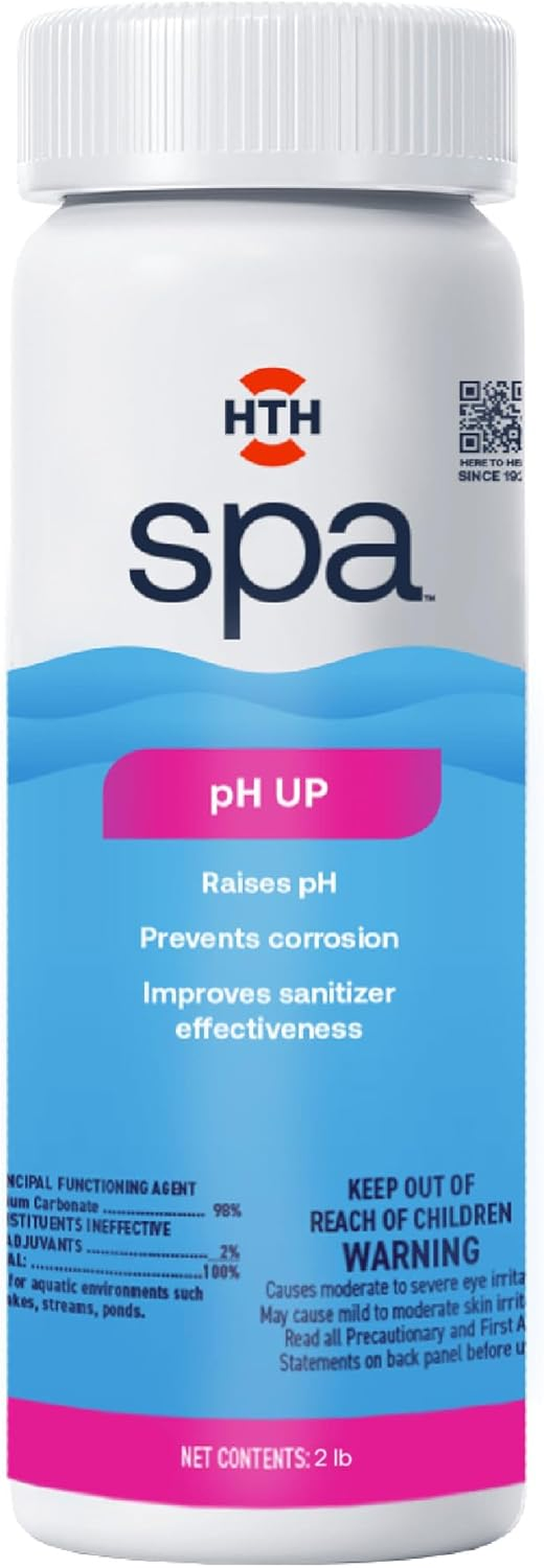 HTH Spa 86133 Ph Up, Spa & Hot Tub Chemical Raises Ph, Prevents Corrosion, 2 Lbs image number 5