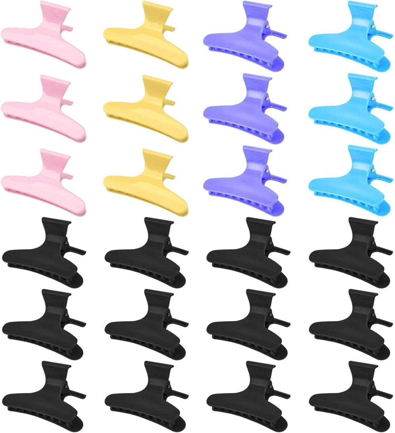 24 Multi-Style Hair Pins, Fashion Hair Clips, Exquisite Butterfly Back Clips, Hairdressing Tools, Daily Trip Accessories image number 1