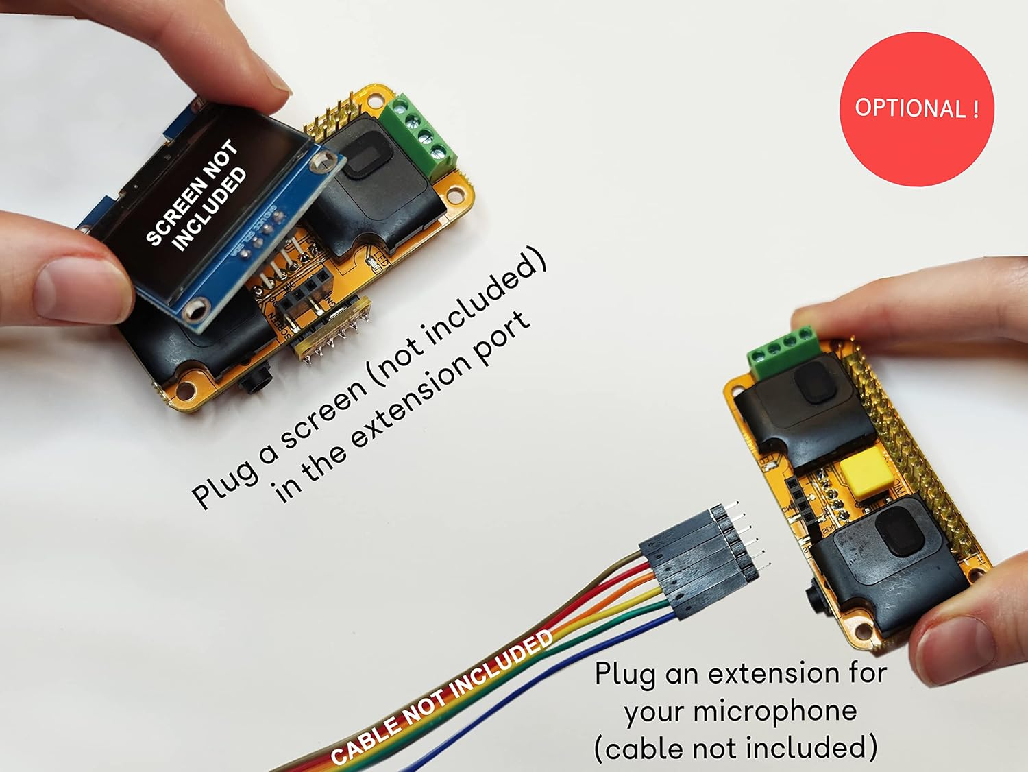 RASPIAUDIO Audio DAC Hat Sound Card for Raspberry PI5 All Models Pi4/ Pi Zero / Pi3 / Pi3B / Pi3B+ / Better Quality than USB (Mic+_V3) image number 6
