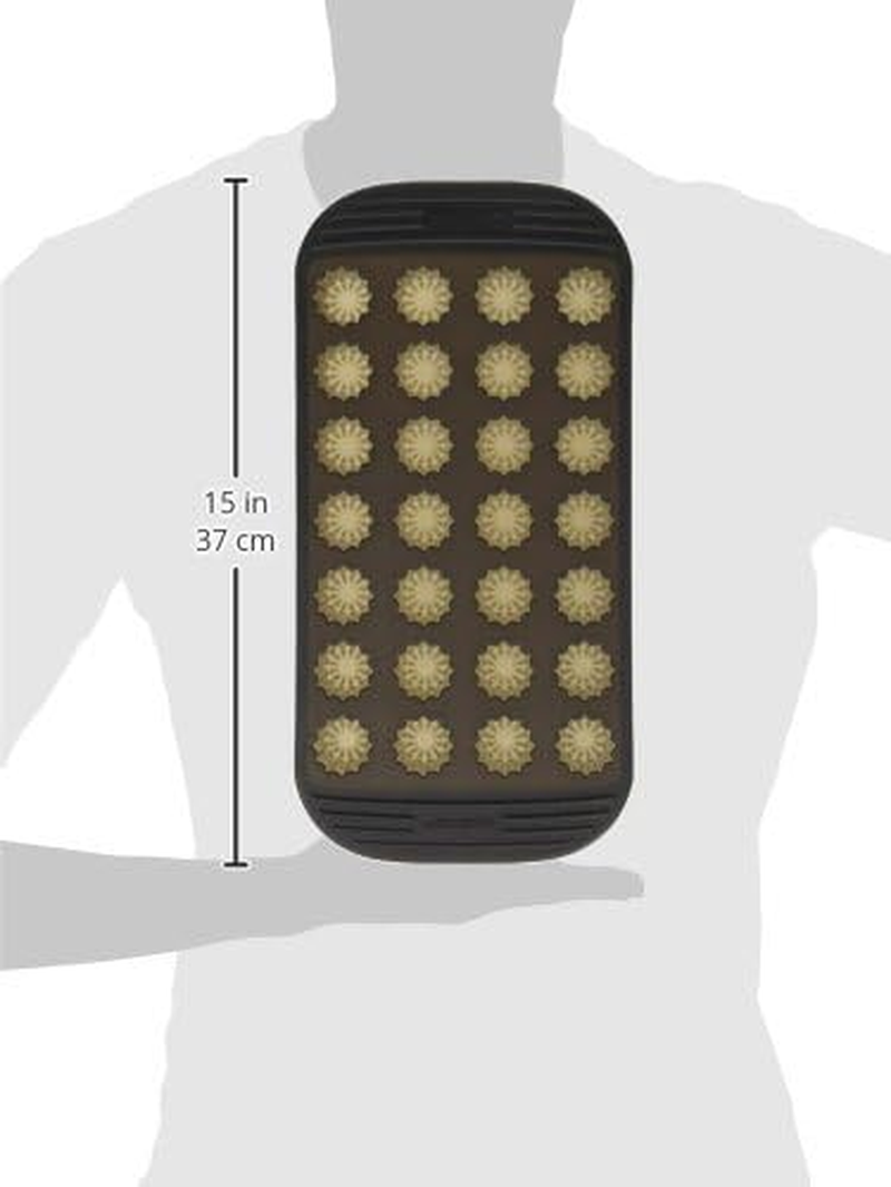 Mastrad &ndash; 28 Cavity Canele Mold/Pan, Silicone, Nonstick, Dishwasher Safe, Heat Resistant Cannele Mold, F43514 image number 1