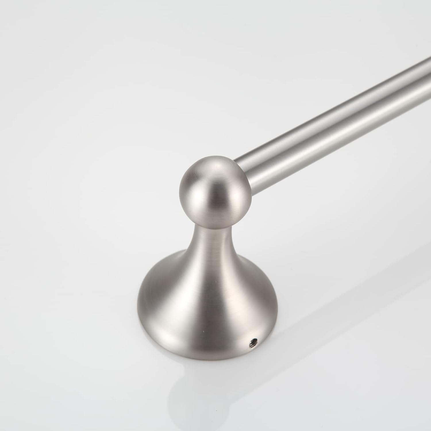 BGL Bathroom Accessory Set, Brushed Nickel Adjustable Expandable Towel Bar 4-Piece Bathroom Hardware Set Wall Mounted - 8 Pcs Orb image number 4