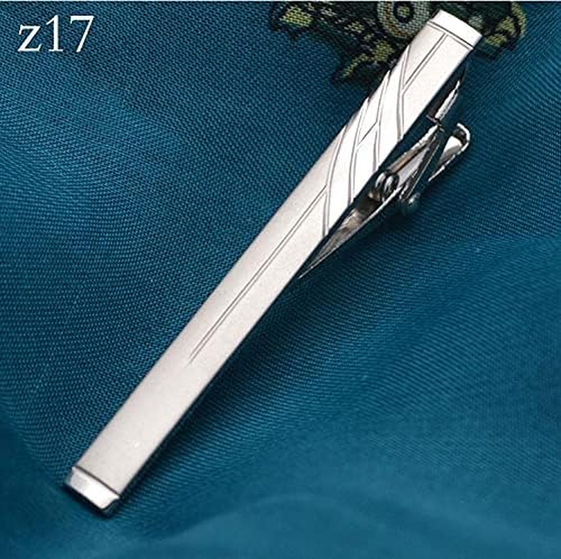 Style Tie Clip Pin Men Silver Stainless Steel Fashion Clasp Bar Office Wedding image number 2