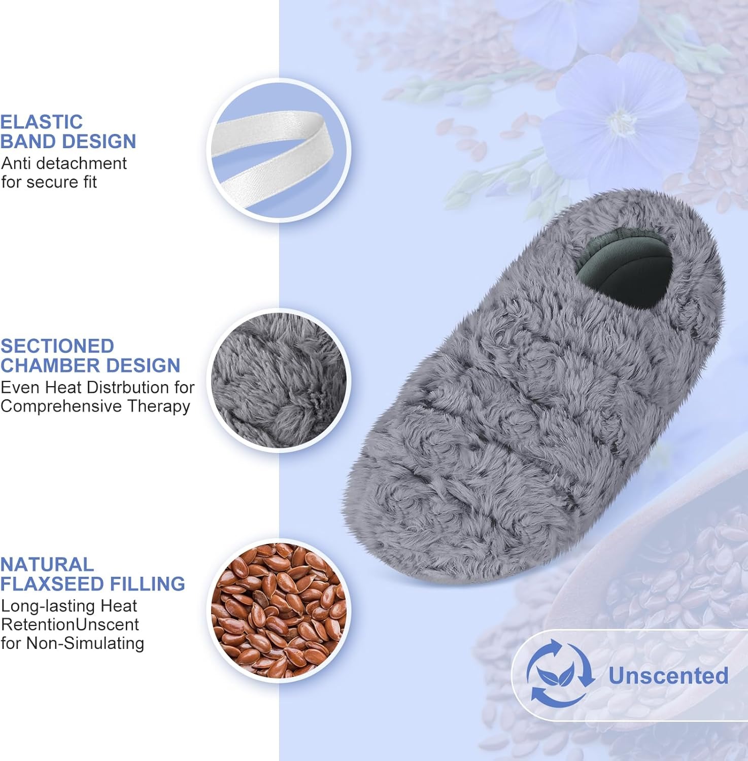 SUZZIPAD Microwavable Slippers &hellip;