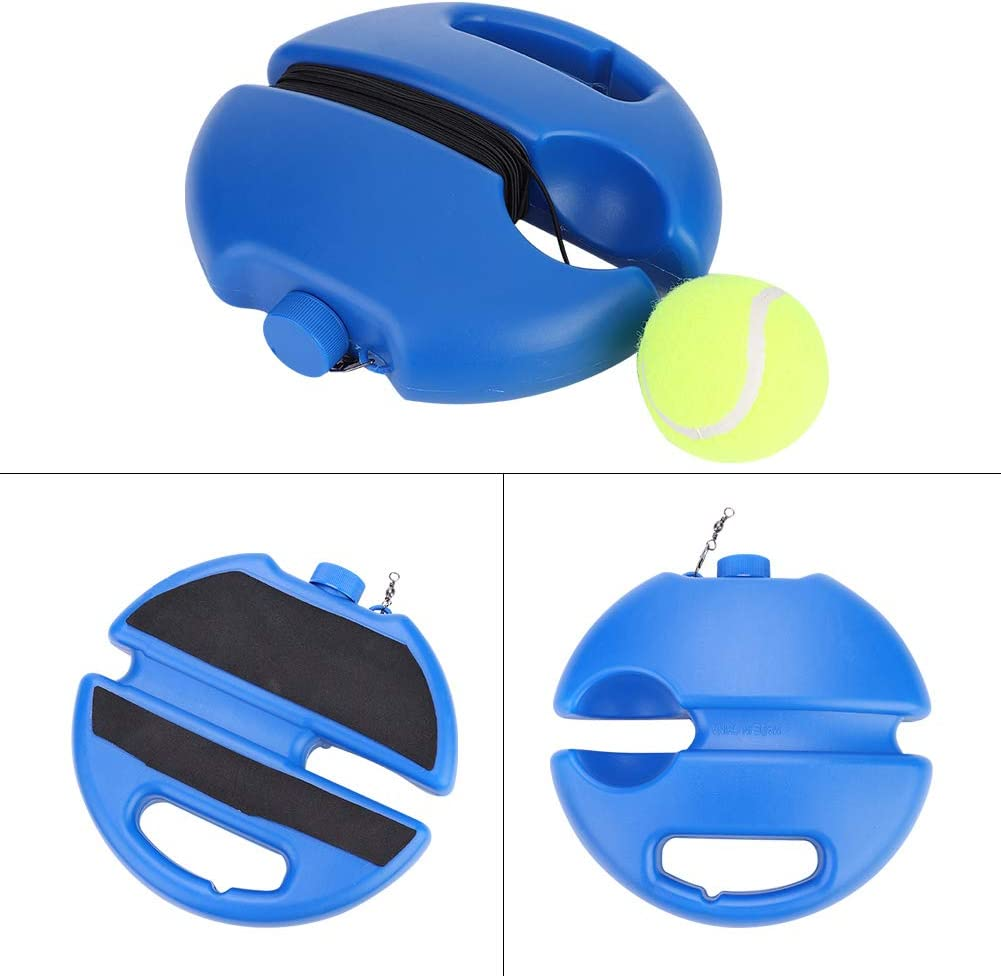 Tennis Trainer, Self-Study Tennis Base Trainer Baseboard Rebound Ball Training Tool for Beginners Children Adults image number 4