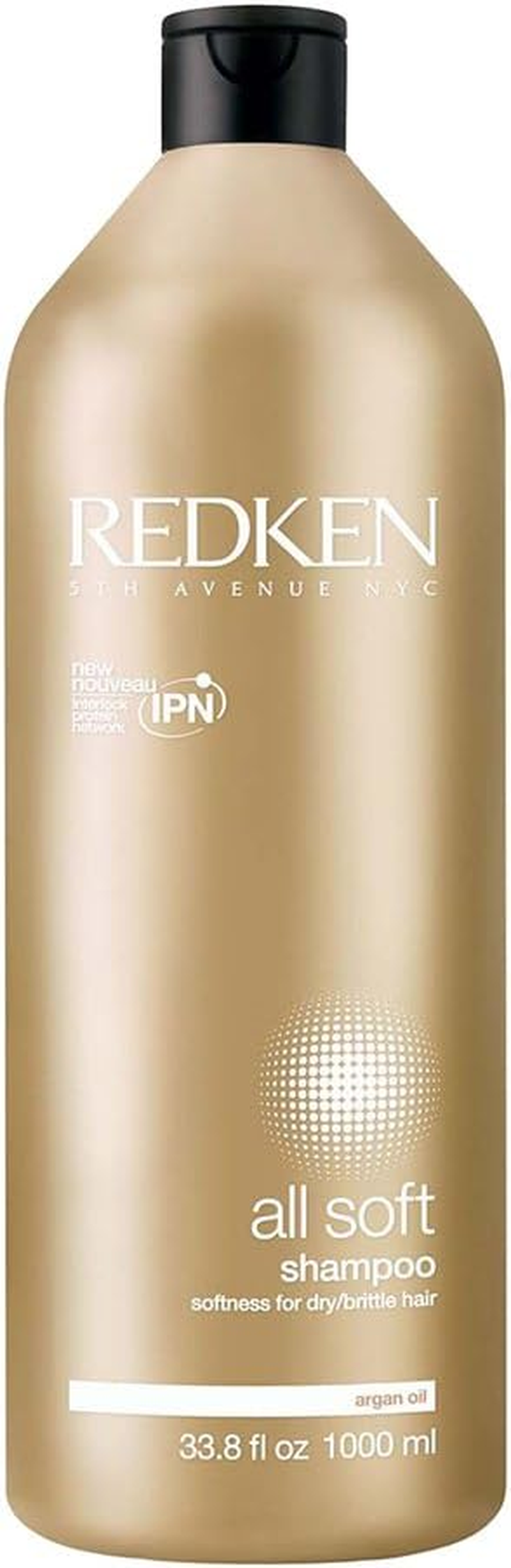 Redken All Soft Argan Oil Shampoo, 1000 Ml