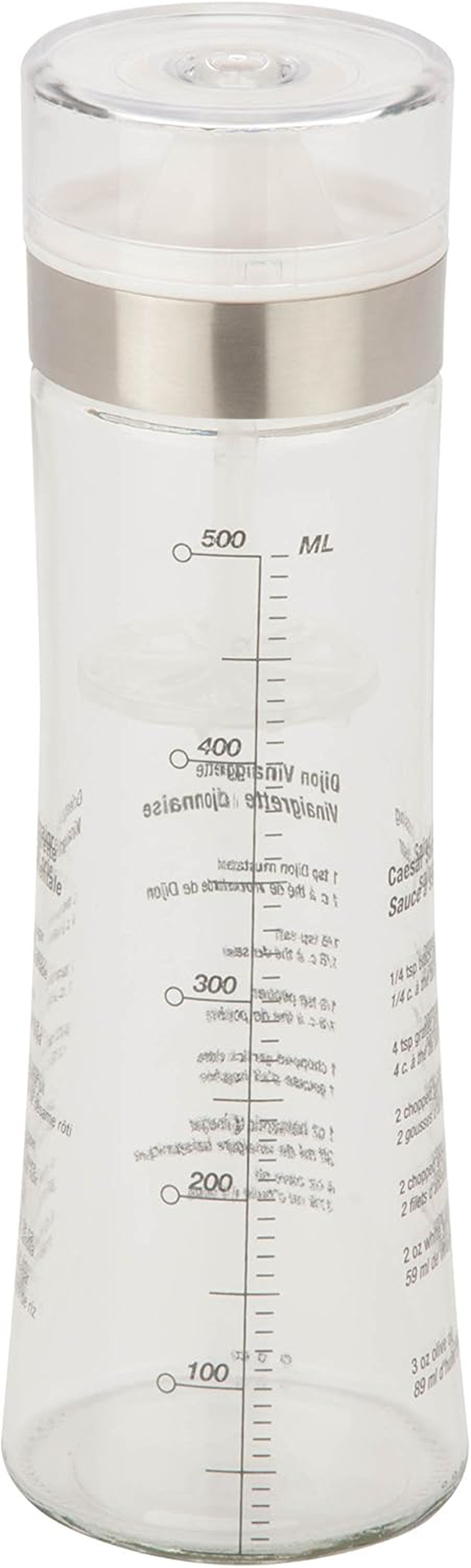 Honey-Can-Do KCH-06482 Salad Dressing Mixer, White