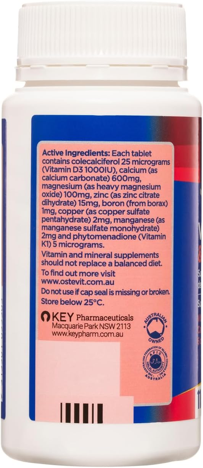 Ostevit-D and Calcium plus One-A-Day 110 Tablets image number 3