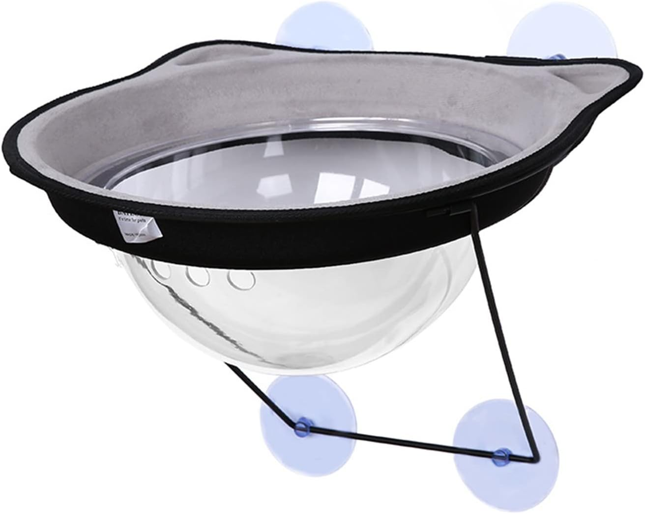 Hinata Nyanko Cat Window Bed, Window Bed, Cat Bed, Hammock, Cat Bed, Window Adheres to Windows, Suction Cup, Sunscreen Pet Bed, Gray image number 3