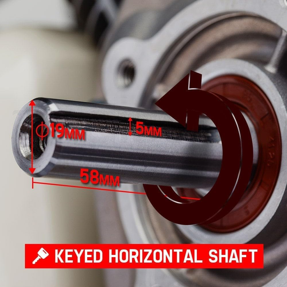 Baumr-Ag SX200 6.5HP 196Cc 4-Stroke Recoil Start Petrol Stationary Engine image number 2