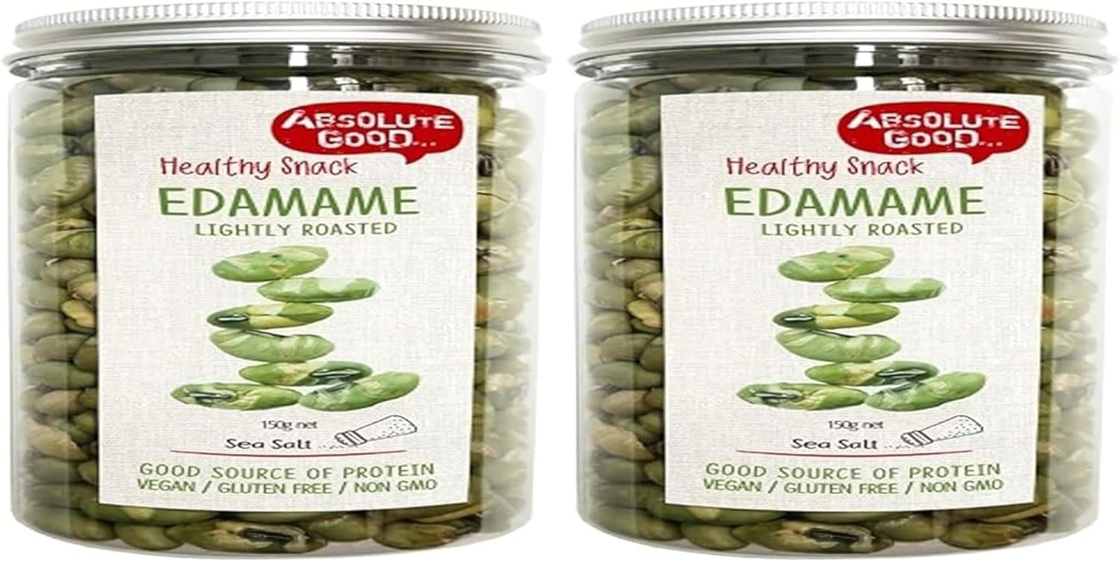 Absolute Good Roasted Sea Salt Edamame 150 G
