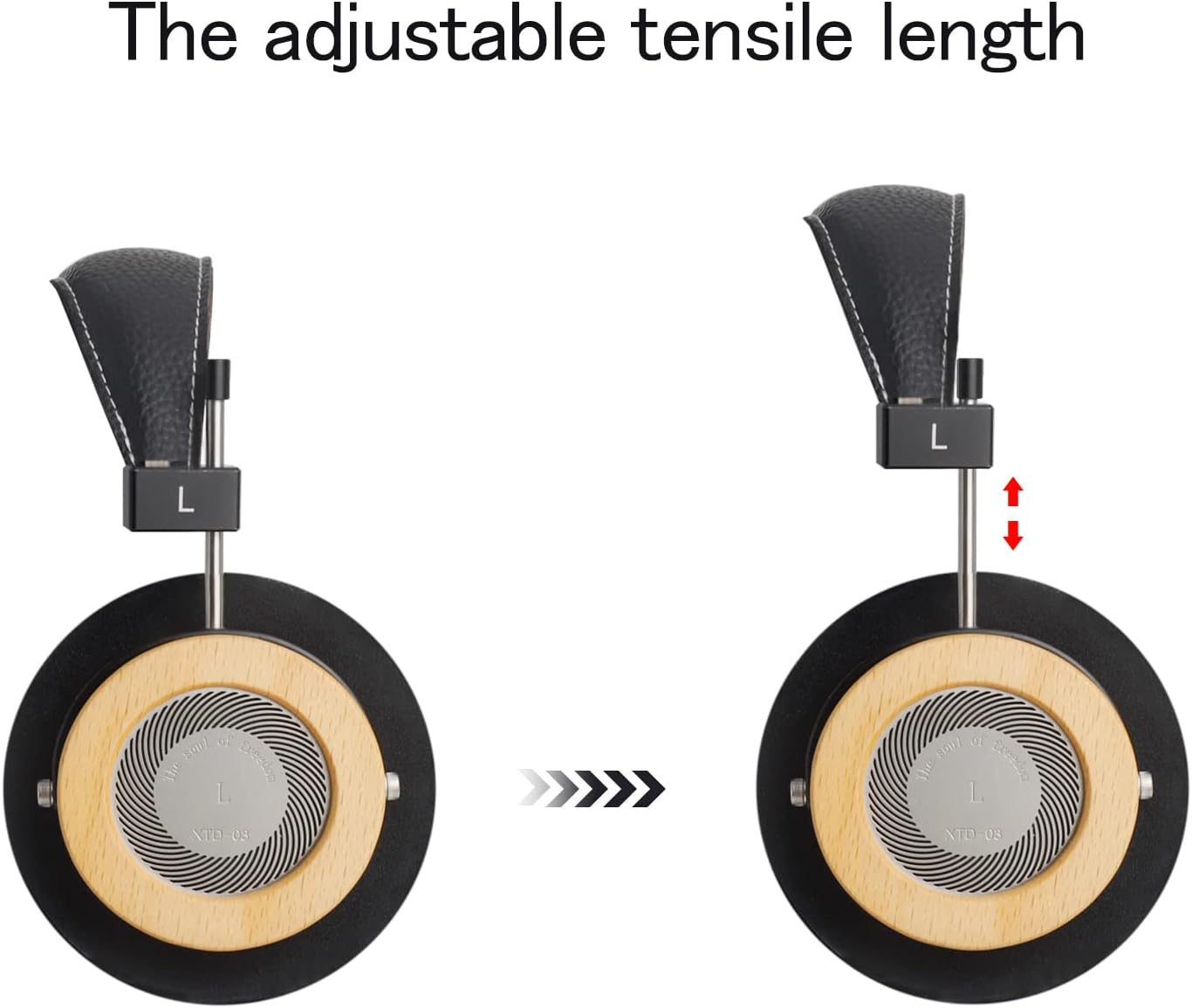 OKCSC WTD-3 Open-Back Headphones with Clear and Transparent Sound Quality Superior Sound with 40Mm Unit &ndash; Compact, Foldable&Lightweight Design Wired On-Ear Headphones Good for Listening to Soft Music image number 6