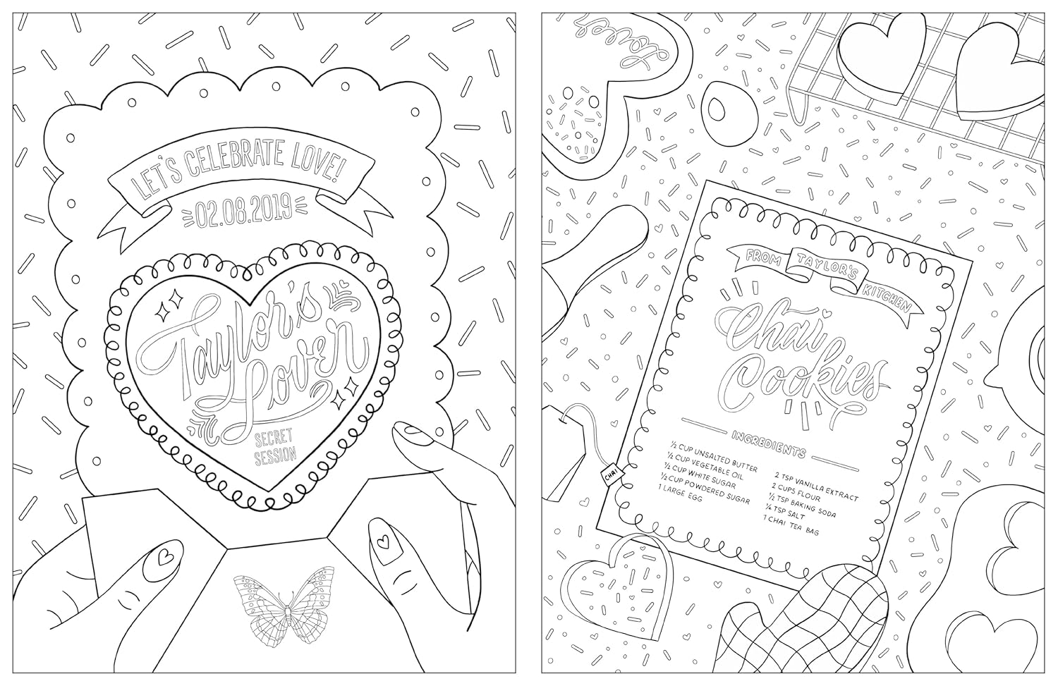 Colour in Taylor: a Unofficial Taylor Swift Colouring and Sticker Book image number 3