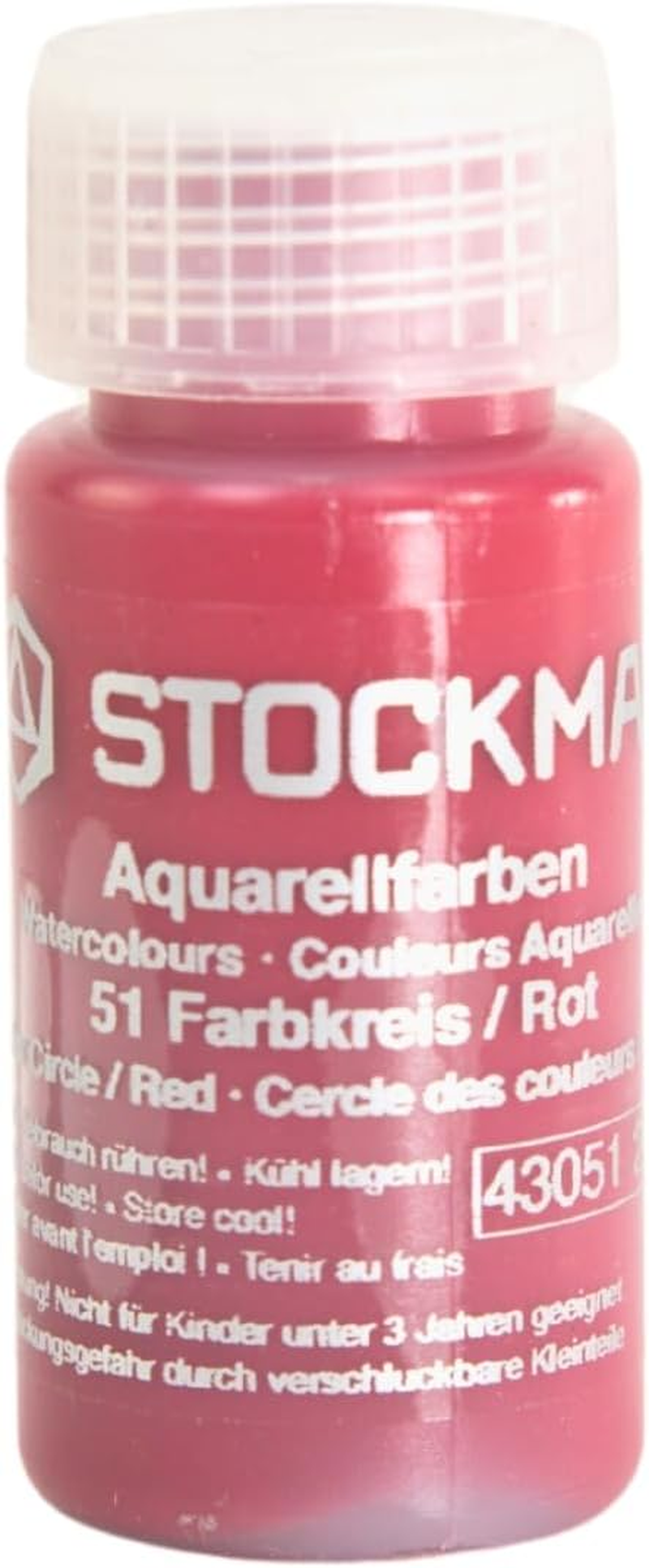 Stockmar Circle Watercolor Paint, Red, 20 Ml image number 1