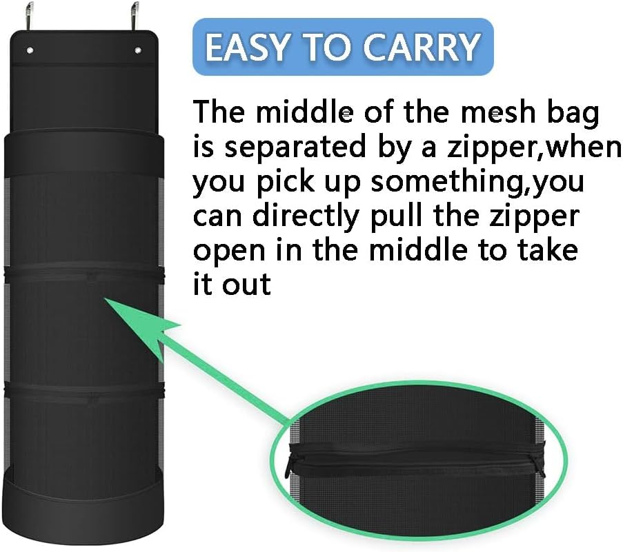 Over the Door Hanging Sports Organizer for Balls, Toys, Clothes &ndash; Garage & Closet Storage for Soccer, Basketball, Gear image number 1