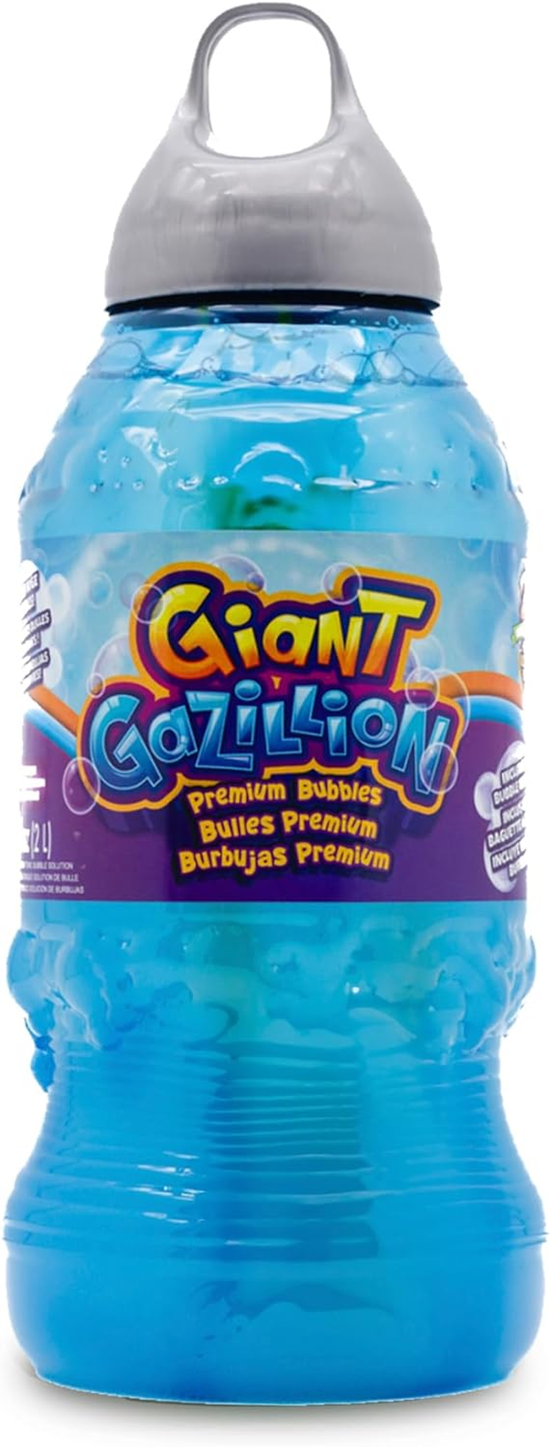 Gazillion Giant Bubble Solution 2 L &ndash; Lab‑Formulated for Huge, Stretchy Bubbles, Safe Non‑Toxic, No‑Stain, Includes Large Bubble Wand, Refill for Bubble Machines, Wands & Guns, Kids Ages 3 + image number 1