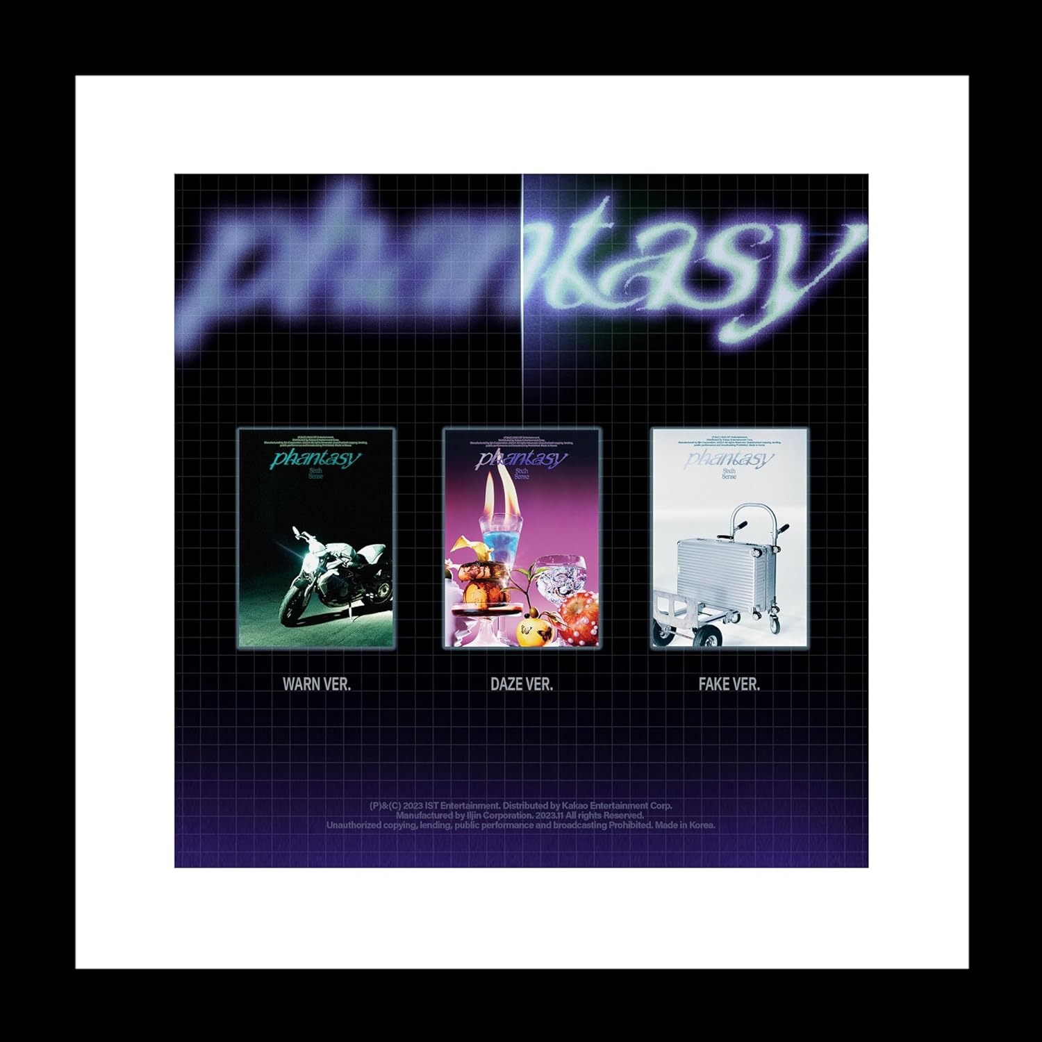 The Boyz Phantasy_Pt.2 Sixth Sense 2Nd Album Standard Random Version Cd+64P Photobook+1P Postcard+2P Photocard+3Ea Track Sticker+1Ea Tag Bookmark+Tracking Sealed TBZ image number 2