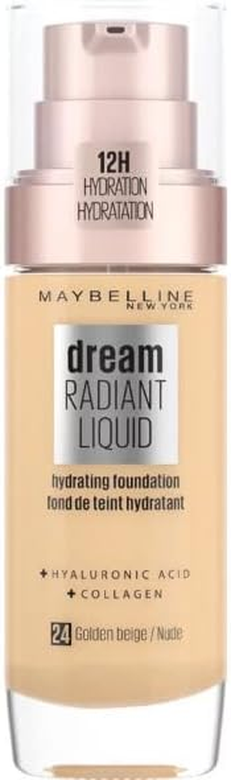 Maybelline Dream Satin Liquid Tono 21 Nude Base De Maquillaje Con Serum Hidratante Pieles Claras - 30 Ml image number 1