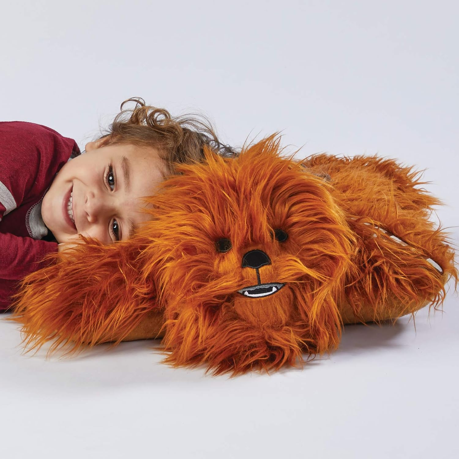 Pillow Pets Chewbacca, Disney Star Wars Stuffed Animal Plush Toy image number 3