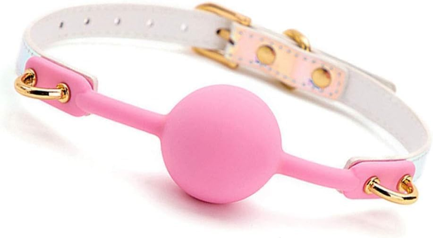 Pink Adjustable Length with Silicone Opening Breathable Ball Bedding Game Accessories Bed Entertainment Tool Suitable for Couples Practice