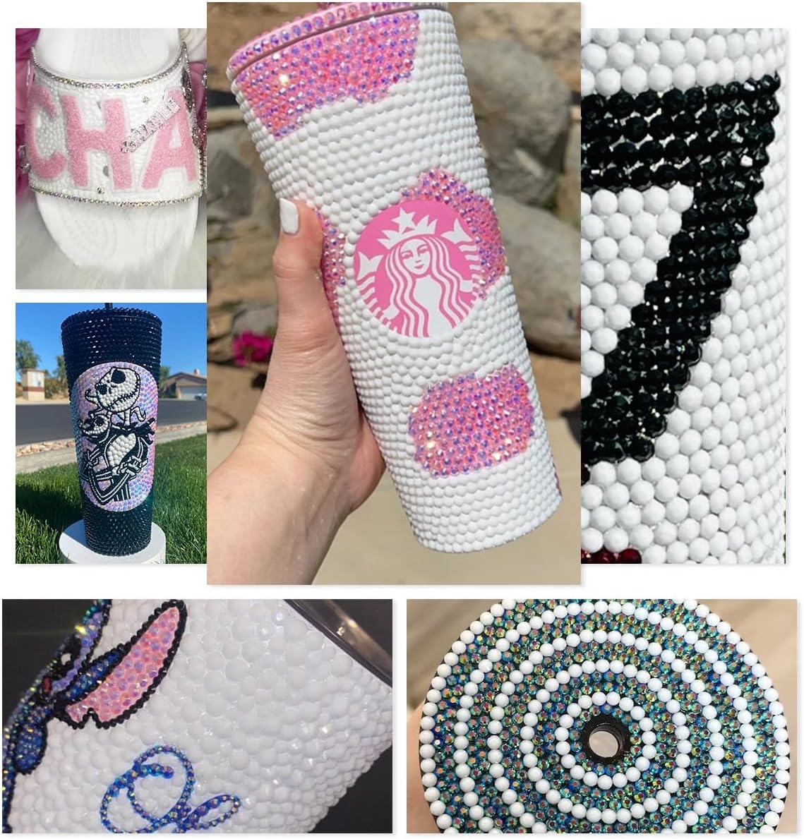 Qiipii Pure Black Resin Flatback Rhinestones for Crafting 2Mm 3Mm 4Mm 5Mm 6Mm Flatback Jelly Stones Solid Black Gems Diamonds for Face Eyes Makeup Tumblers Mugs Bottles DIY Crafts Clothes Shoes Phones