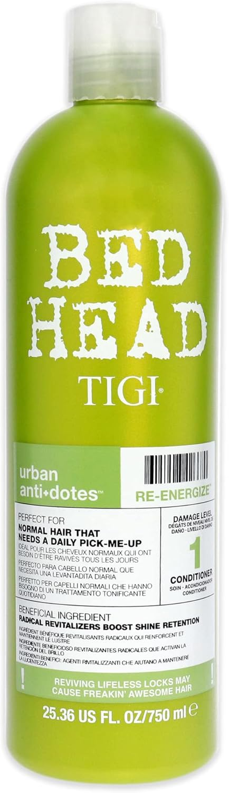 TIGI BH URBAN ANTI+DOTES ROW RESURRECTION LEVEL 3 CONDITIONER 750ML image number 3
