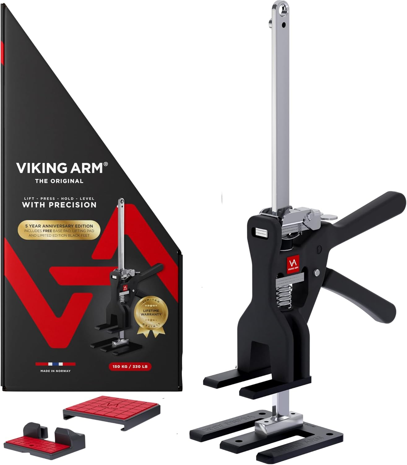 VIKING ARM - Limited Edition One-Handed Assembly Tool | for Performing Heavy Work with Only One Person | Assembly Tool Lifting Tool
