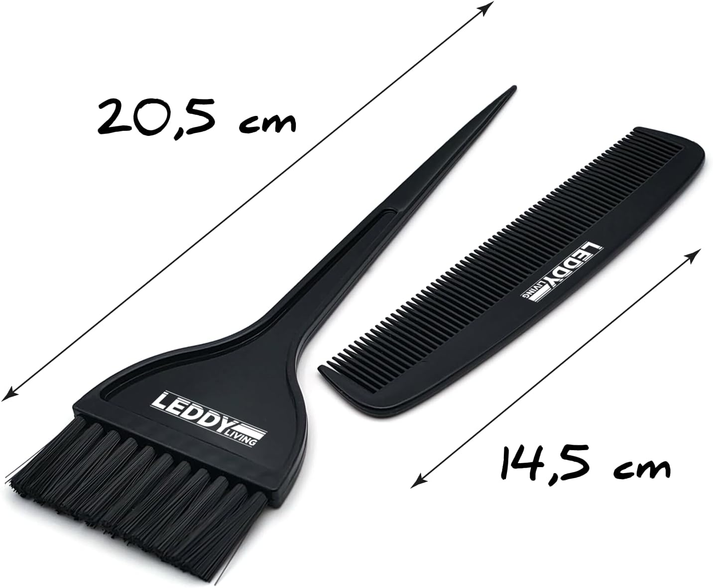 DIY Hair Dye Brush with Fine Comb for Salon and DIY Hair Dyeing Brush for Hair Salon Dyeing image number 1