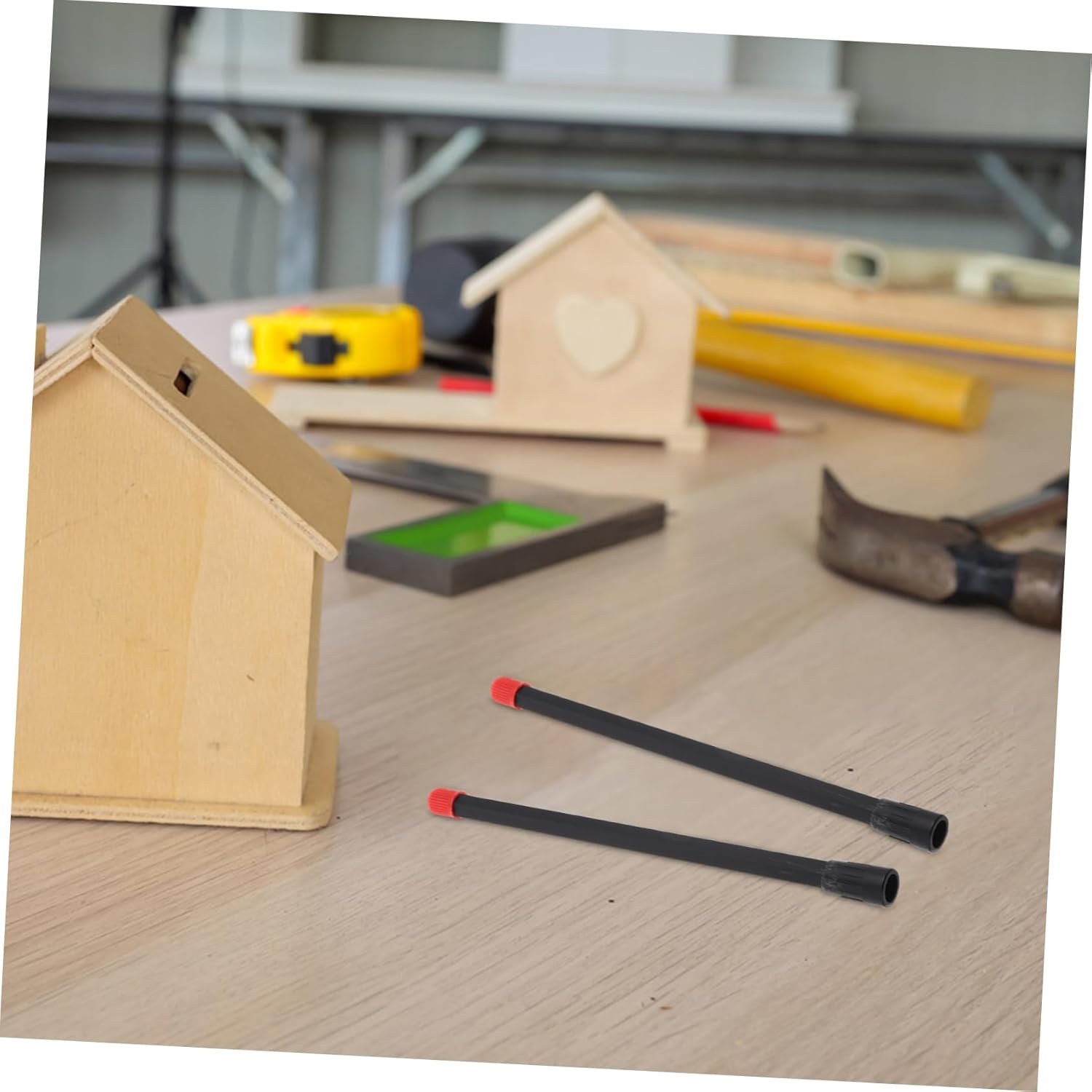 Gogogmee 10Pcs 170Mm Plastic Tire Valve Extenders Dual-Wheel Scooter Valve Stem Straight Extension Rods for Car and Motorcycle Tire Inflation Accessories