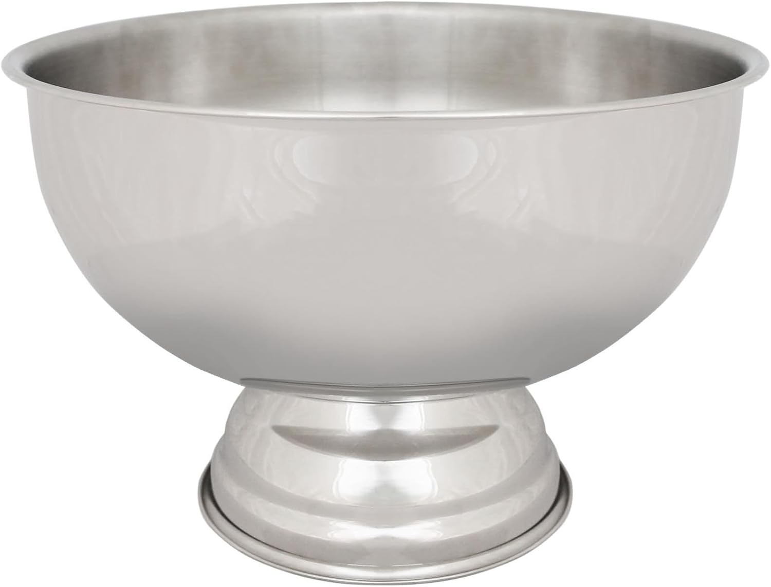 Rink Drink Stainless Steel Champagne Ice Bucket - 35Cm Plain - 1X Home Pub Garden Table Wine Champagne Water Beer Bottle Drinks Cooler image number 4