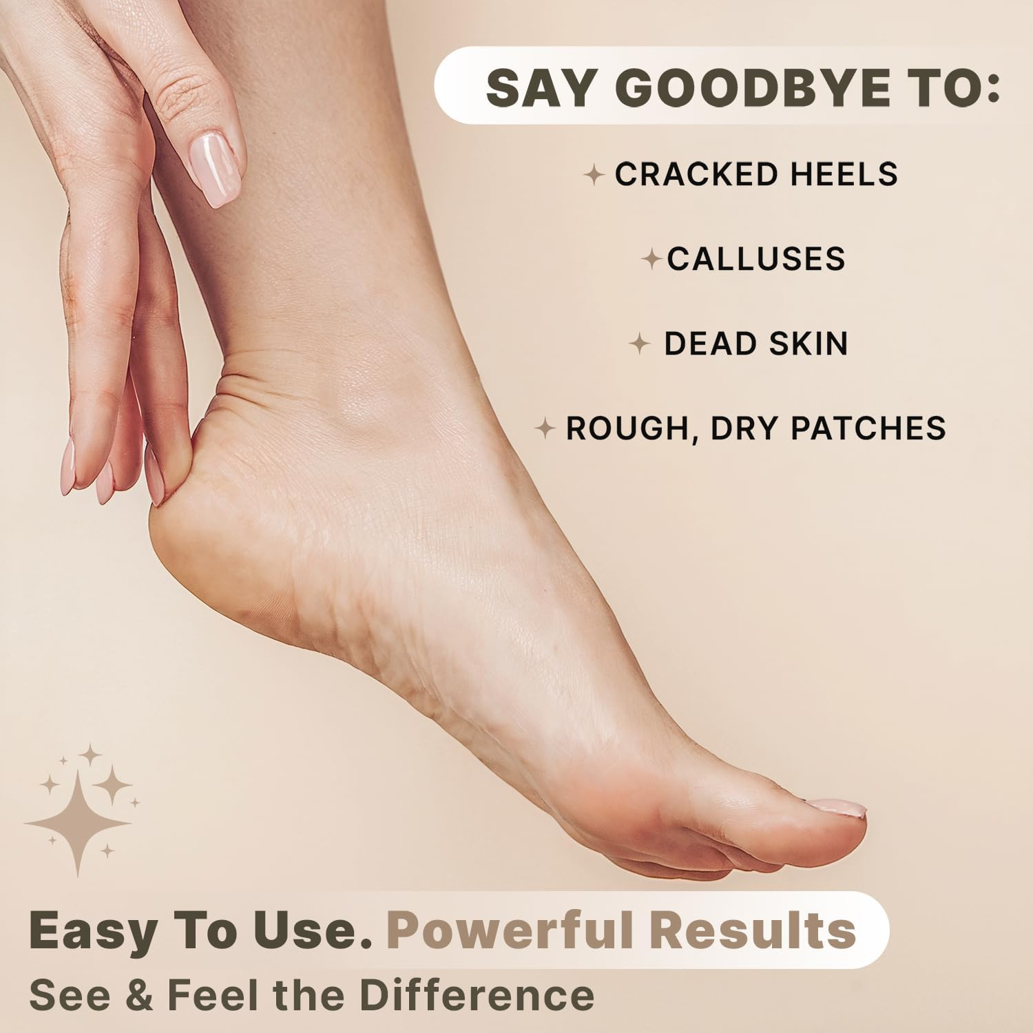 Beauty by Earth Natural Lava Exfoliating Pumice Stone; Callus Removal for Hands & Rough Feet plus Dry, Dead, Hard or Cracked Heels; for Pedicures to Repair & Restore Soft, for Men or Women