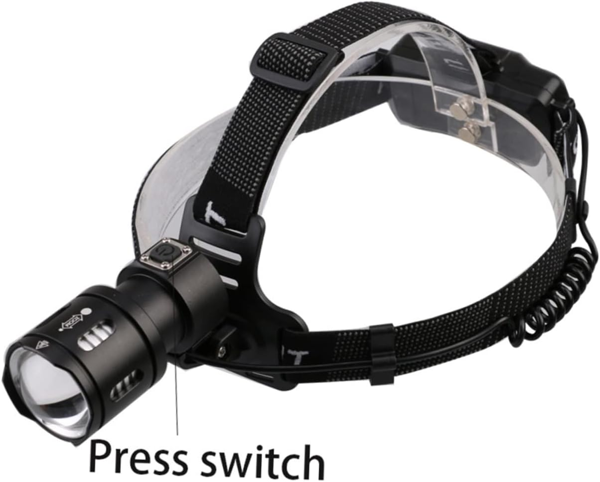 DOITOOL Led Headlamp Brightness Lightweight for Camping Running Hiking and Fishing Outdoor Headlight Modes Battery Not Included image number 2